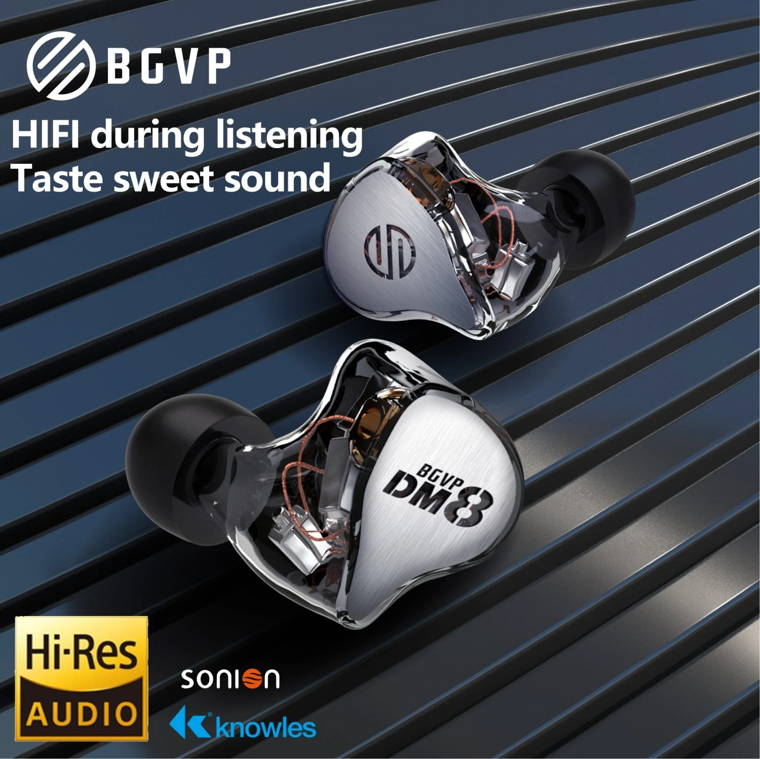 BGVP DM8 8BA IEMs - Image 4