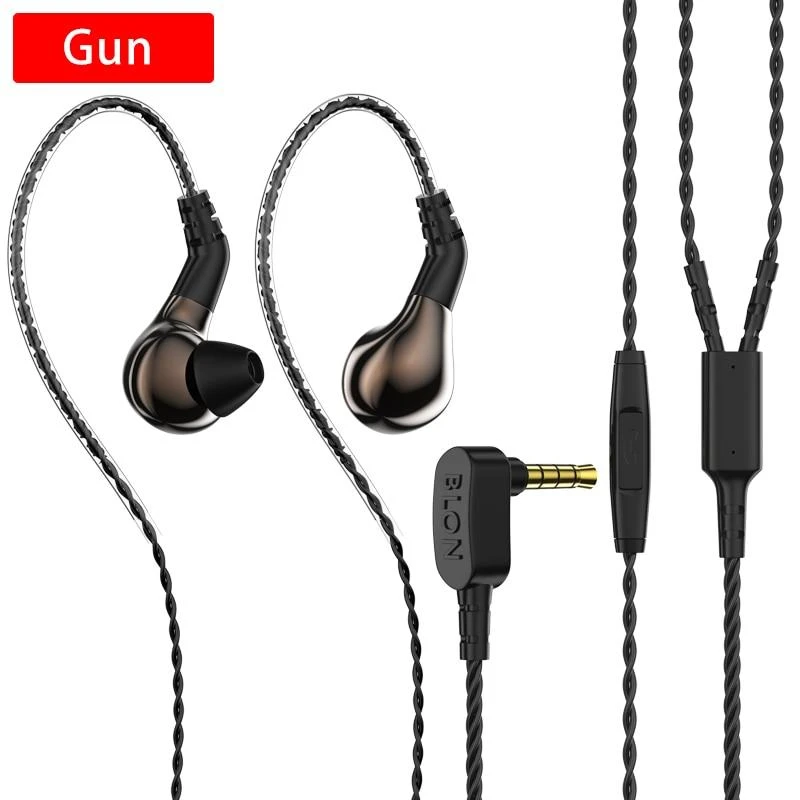 BLON BL-03 HiFi 10mm Carbon Diaphragm Dynamic Driver In-Ear Earphone IEM - Image 10