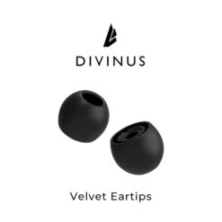 DIVINUS Velvet Silicone Eartips For 3-5mm Nozzle