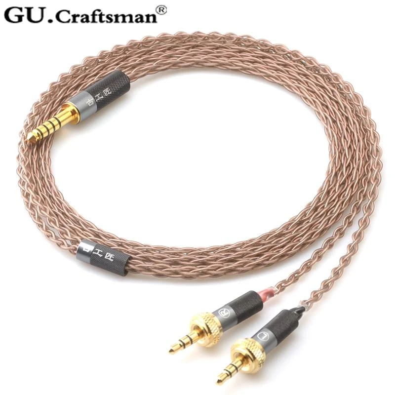 GUCraftsman 6N OCC Copper Headphone Cable For Sony MDR-Z1R MDR-Z7 MDR-Z7M2
