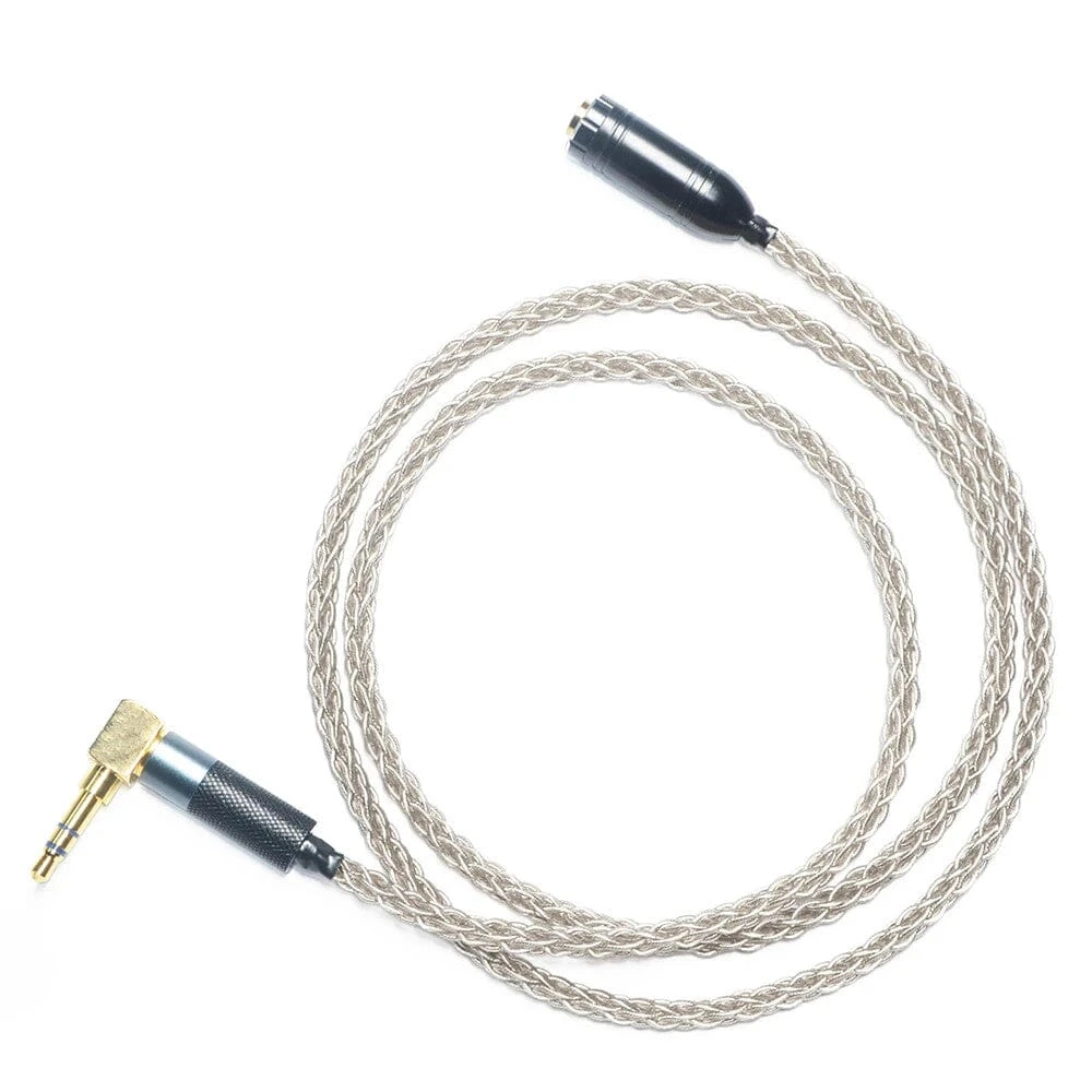 GUCraftsman 6N Silver 8-Core IE800 IE800s HiFi 2.5mm/4.4mm Balance Headphone Upgrade Cable - Image 5
