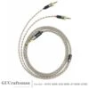 GUCraftsman 6N Silver Upgrade Cable For Sony MDR-Z1R MDR-Z7 MDR-Z7M2