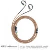 GUCraftsman 6N Single Crystal Copper Earphone Cables For FitEar MH334 MH335DW Togo334 Private 223 Private 333 F111