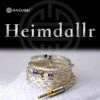 HAKUGEI Heimdallr Gold Plated 6N Pure Silver Hybrid Earphone Cable 2.5 3.5 4.4 - 0.78 2Pin / MMCX