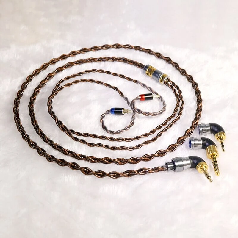 HAKUGEI Saja Litz 6N OCC Copper Earphone Cable With 2Pin 0.78 / MMCX - 2.5 / 3.5 / 4.4 - Image 2