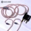 HAKUGEI Silver Surfer Modular HIFI Earphone Cable 2.5 / 3.5 / 4.4 - MMCX / 0.78 / QDC / IM / Fitear / JH /A2DC