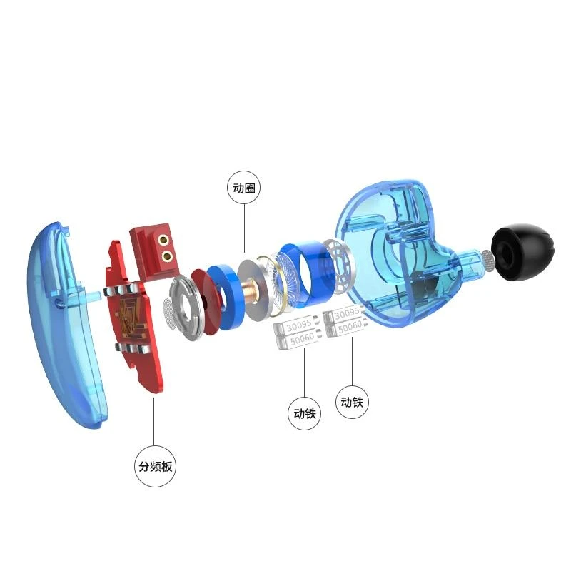 KZ ZS10 Earphones In Ear Headphone HIFI Bass Headset Earbuds - Image 4