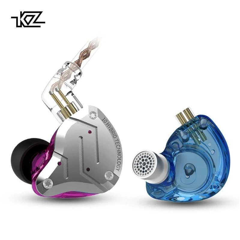 KZ ZS10 Pro Aptx HD Cable In Ear Hybrid 4BA+1DD Hifi Bass Earphones - Image 6