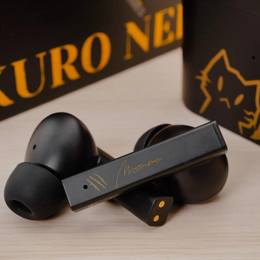 Moondrop Nekocake Kuroneko Version 13mm Dynamic Driver ANC TWS IEMs - Image 5