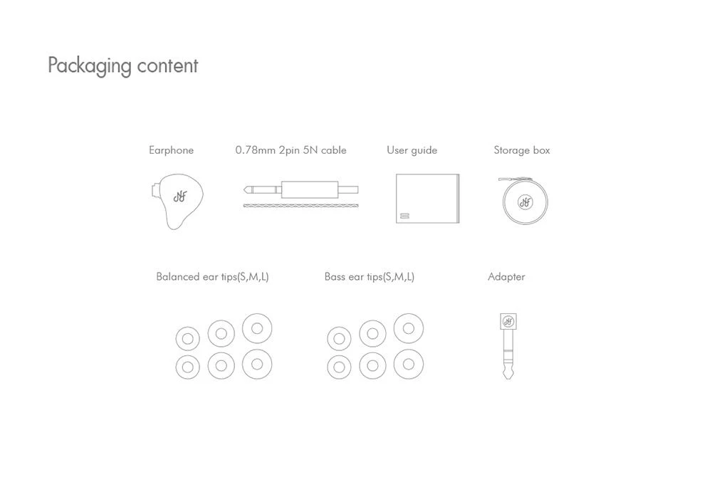 NFAUDIO NE4 Evolution In-Ear Headphone - Image 5