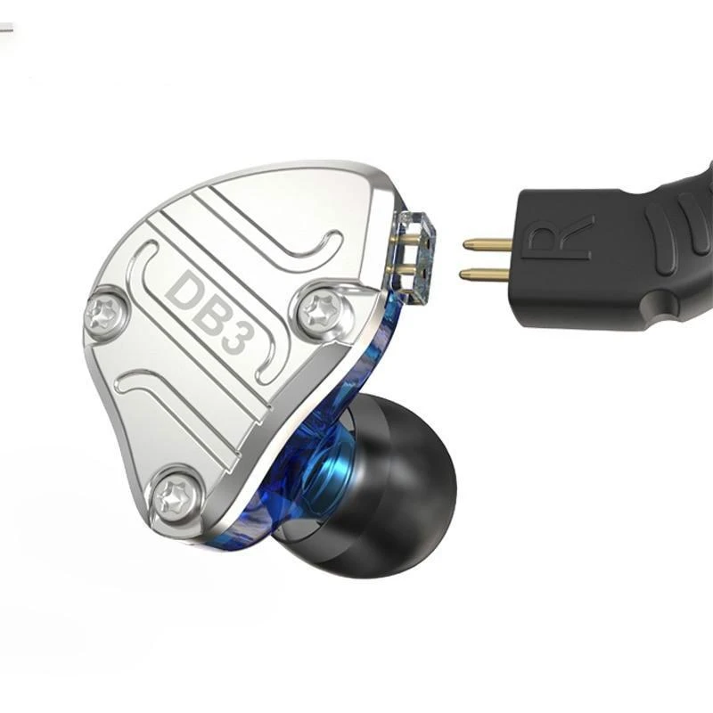 NiceHCK DB3 1BA+2DD Hybrid 3 Driver Units In Ear Earphone Monitor - Image 2