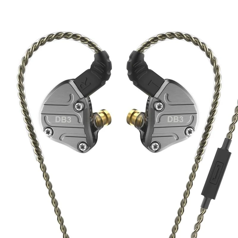 NiceHCK DB3 1BA+2DD Hybrid 3 Driver Units In Ear Earphone Monitor - Image 8