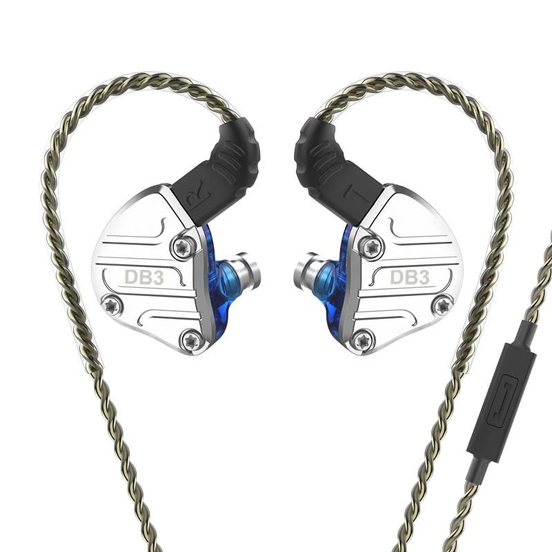 NiceHCK DB3 1BA+2DD Hybrid 3 Driver Units In Ear Earphone Monitor - Image 7