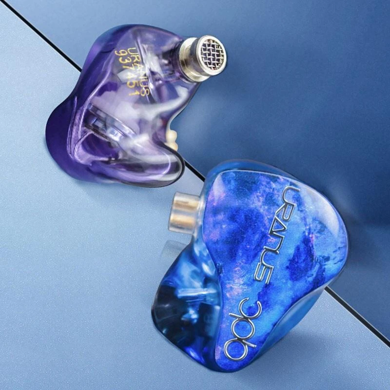 QDC Uranus Hybrid 1DD+1BA IEM In- Ear Monitors Earphones - Image 3