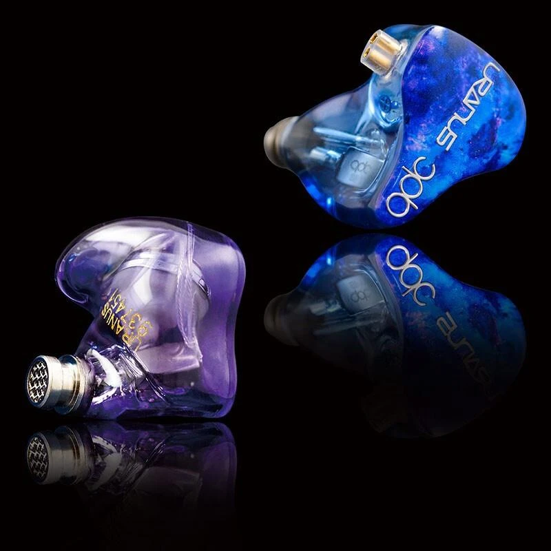 QDC Uranus Hybrid 1DD+1BA IEM In- Ear Monitors Earphones - Image 2