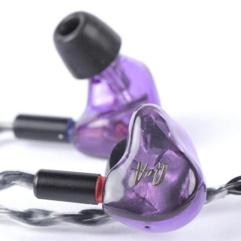 QoA PINK LADY 2BA+1DD Hybrid 3 Driver In Ear Monitor HIFI Earphone