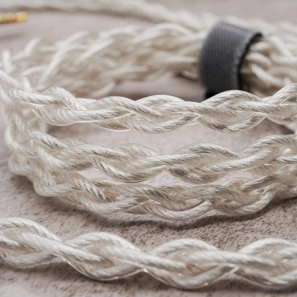 QoA RUM Silver Plated OCC Earphone Cable MMCX / 0.78mm - Image 9