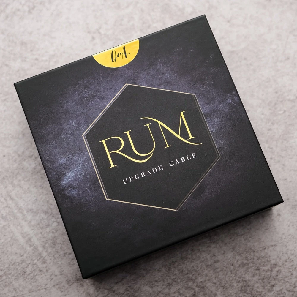 QoA RUM Silver Plated OCC Earphone Cable MMCX / 0.78mm - Image 5