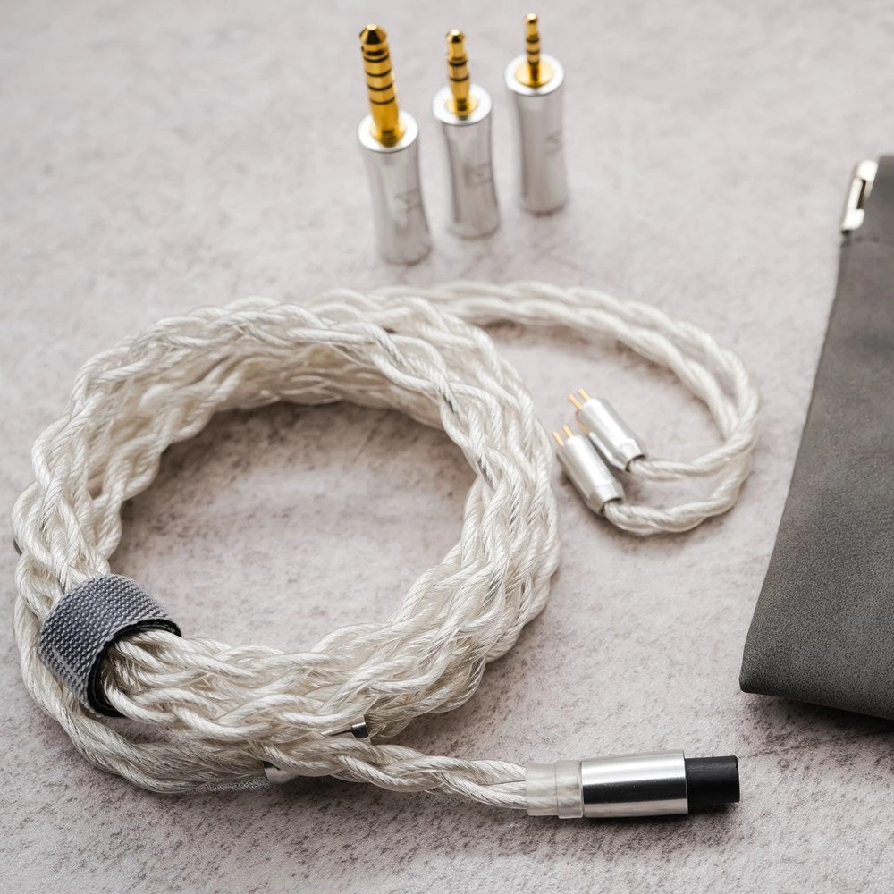 QoA RUM Silver Plated OCC Earphone Cable MMCX / 0.78mm - Image 6