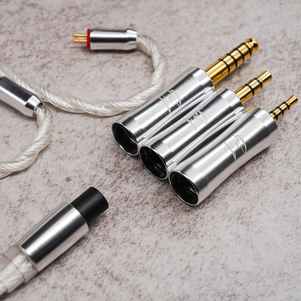 QoA RUM Silver Plated OCC Earphone Cable MMCX / 0.78mm - Image 4