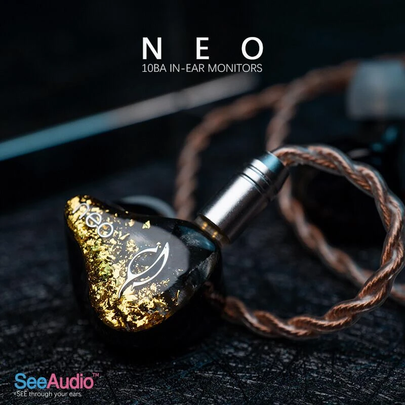 SeeAudio Neo 10BA Flagship In Ear Earphone IEMs