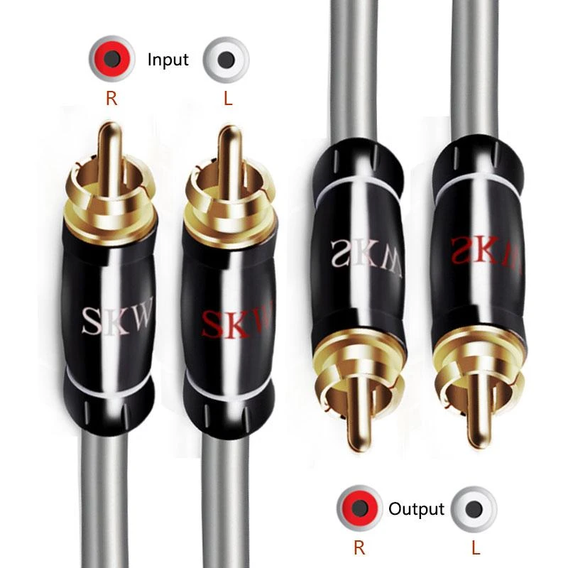 SKW HC3201 2RCA To 2RCA Male To Male Cable HC3201 - Image 6