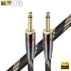 SKW BG-08 6.35mm Jack To 6.35mm Jack 6N Audio Cable ( Pair)