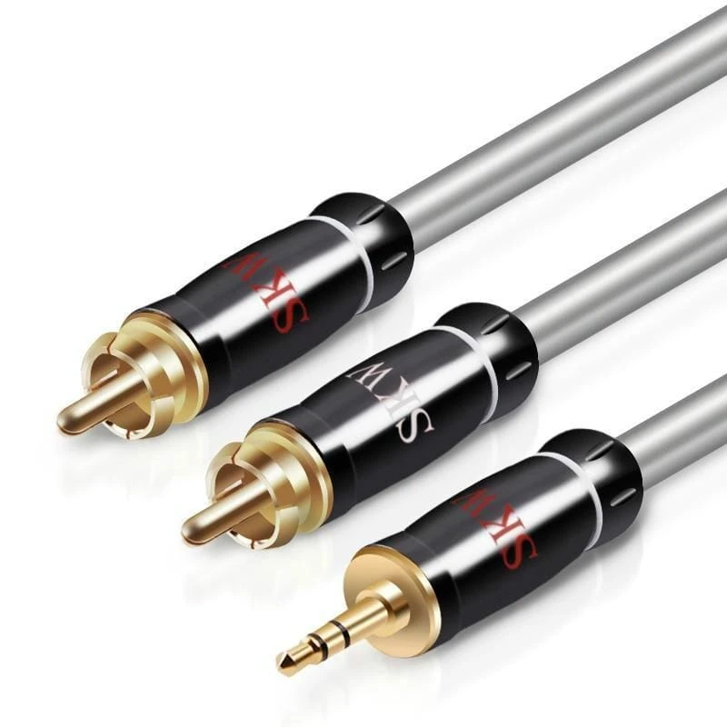 SKW HC5104A 2RCA To 3.5 Audio Cable - Image 2