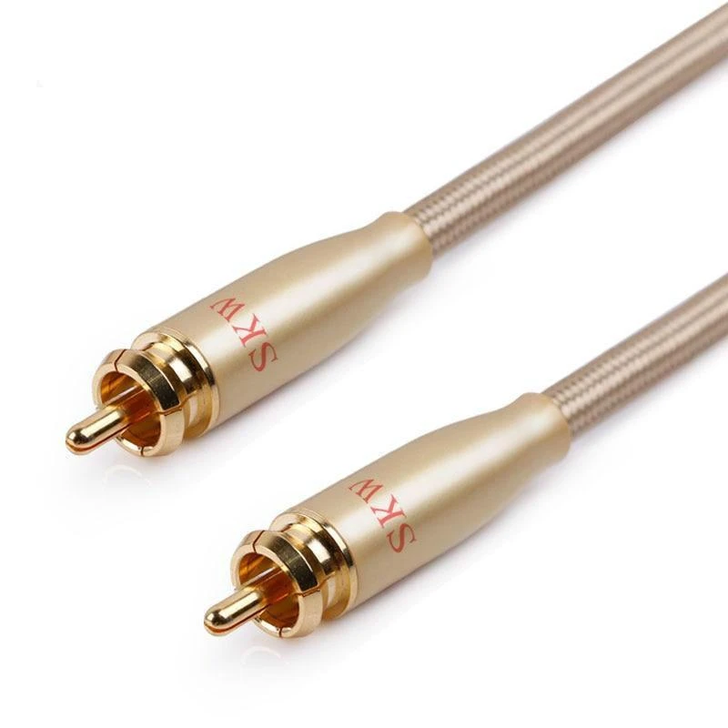 SKW SK1606001 RCA Audio Cable Male To Male Subwoofer Digital Coaxial Cable - Image 2