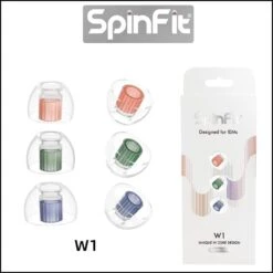 SpinFit W1 Silicone Eartips For 5mm-6mm Nozzle