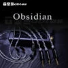 TACables Obsidian Black Litz 5N Occ &amp Earphone Cable 2.5 3.5 4.4 - 0.78 MMCX QDC A2DC