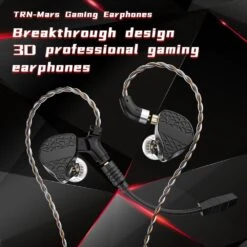 TRN Mars 1DD + 1BA + 1Vibration Triple Driver In-Ear Monitors For Gaming
