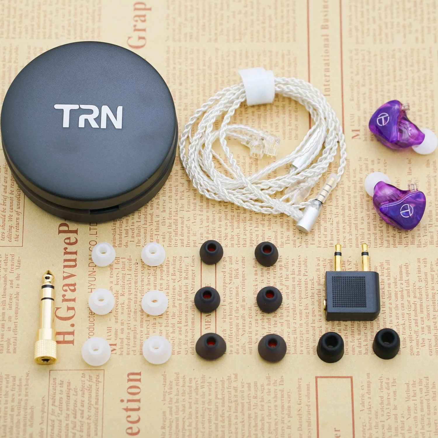 TRN X7 7 Balanced Armature Drivers In-Ear Monitors - Image 7