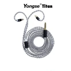 Yongse Titan II 8 Core Silver Palladium Plating Earphone Cable 3.5/2.5/4.4mm-MMCX/0.78 2Pin